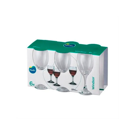 COPA NADIR WINDSOR VINO TINTO 250ML (PACK X6) COPA NADIR WINDSOR VINO TINTO 250ML (PACK X6)