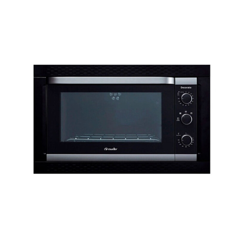 Horno empotrable eléctrico Mueller Decorato 44L negro 220V Horno Empotrable Eléctrico Mueller Decorato 44l Negro 220v