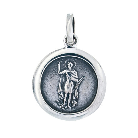 Medalla religiosa de plata 925, SAN EXPEDITO. Medalla religiosa de plata 925, SAN EXPEDITO.