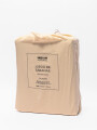 Sábanas 2 Plazas Microfibra Washed Taupe / Mink / Vison
