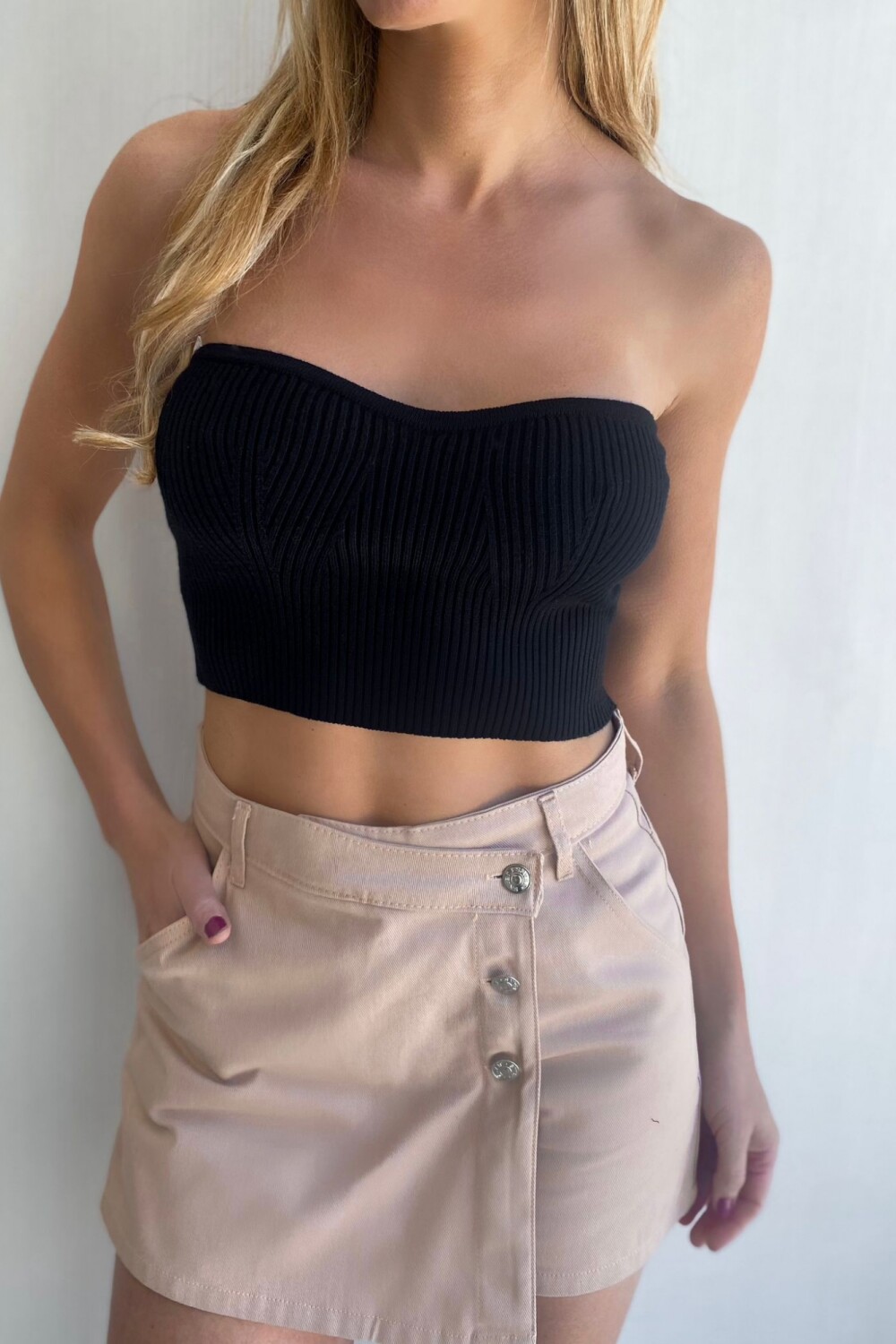 Top Alba Negro