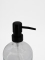 DISPENSADOR DE JABON VIDRIO TRANSPARENTE