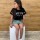 Crop Top Beautiful Negro