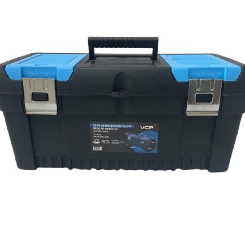 CAJA DE HERRAMIENTAS 20" BROCHE METALICO CAJA DE HERRAMIENTAS 20" BROCHE METALICO