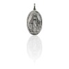 Dije Virgen Milagrosa-Plata 925-Sin piedra-CP3080 Sinpiedra