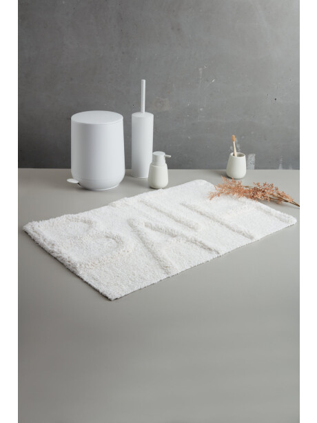 Escobilla baño BALSBY acero recub blanco Escobilla baño BALSBY acero recub blanco