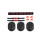 Set 2 Mancuernas Lumax + Barra 2 En 1 + 39kg Discos Pesas Rojo