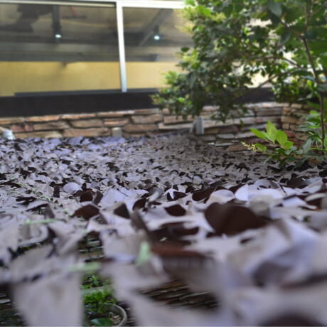 MARRON NYLON MARRON MALLA SOMBRA