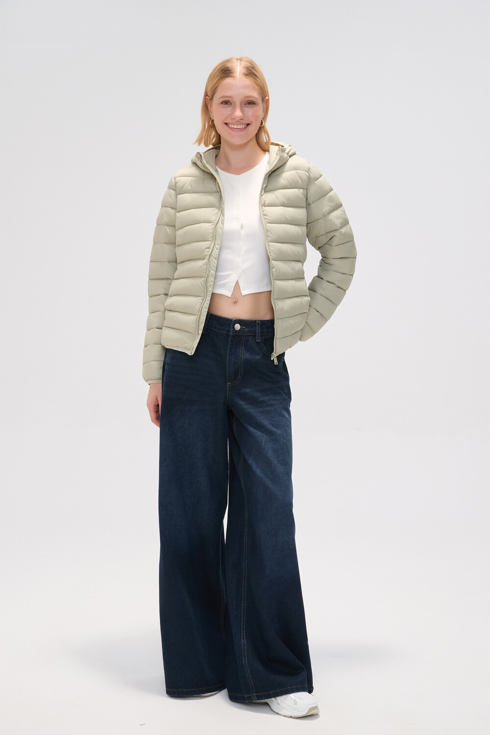 Campera Eddin Verde Palido