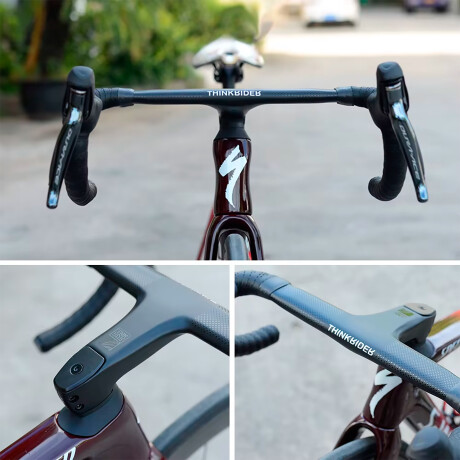 Manillar Bicicleta de Ruta Thinkrider 400-120MM Fibra de Carbono 001