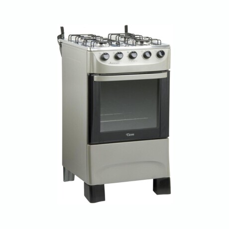 COCINA TEM ANIVERSARIO 4H Cocina A Gas TEM Aniversario Cuatro Hornallas - Plateada