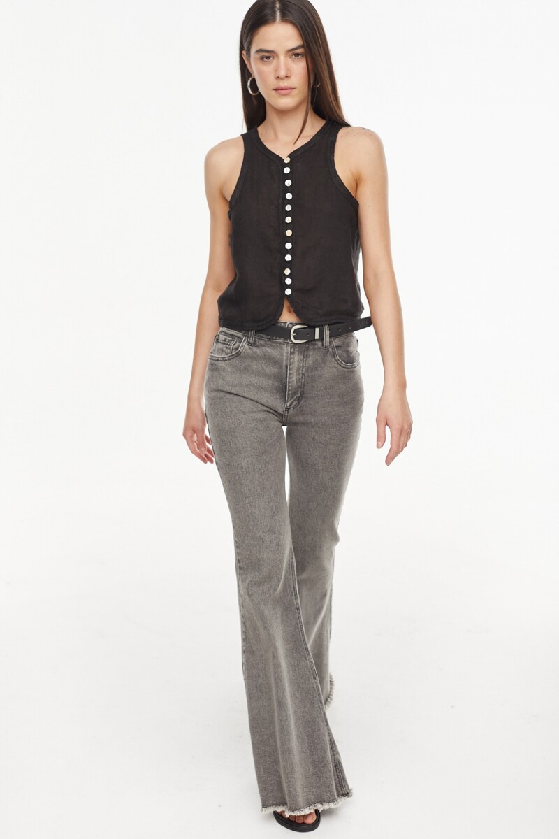 Jean New Paz Negro Washed