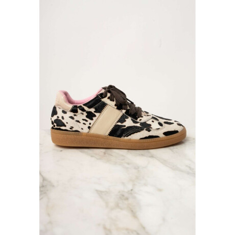 Pelo Animal Print Vaca Marron