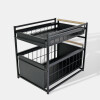 ORGANIZADOR METAL NEGRO C/2 BANDEJAS 40X29X39CM Unica