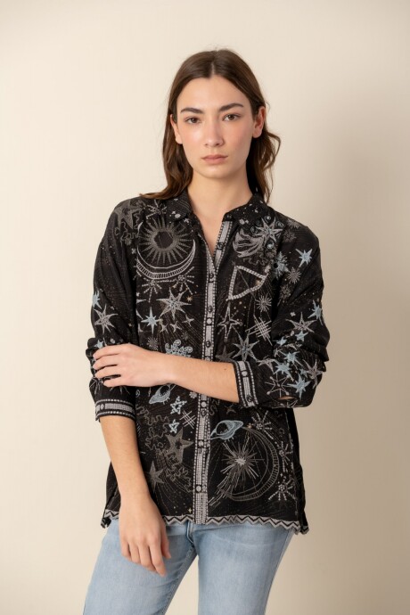 Camisa bordada Camisa bordada