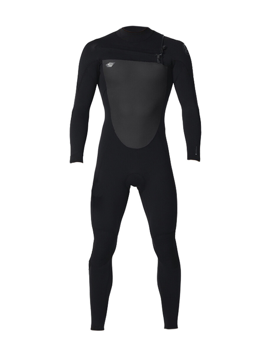Defender 4/3mm - Chest Zip Full Wetsuit - Black 