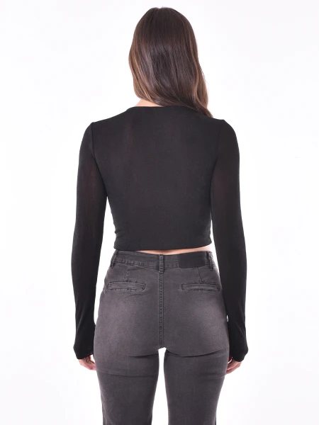 REMERA NULA NEGRO