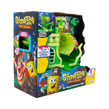 Bob Esponja Barco Pirata con luz y sonido Bob Esponja Barco Pirata con luz y sonido