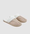 Pantufla basic fur inv26 Beige