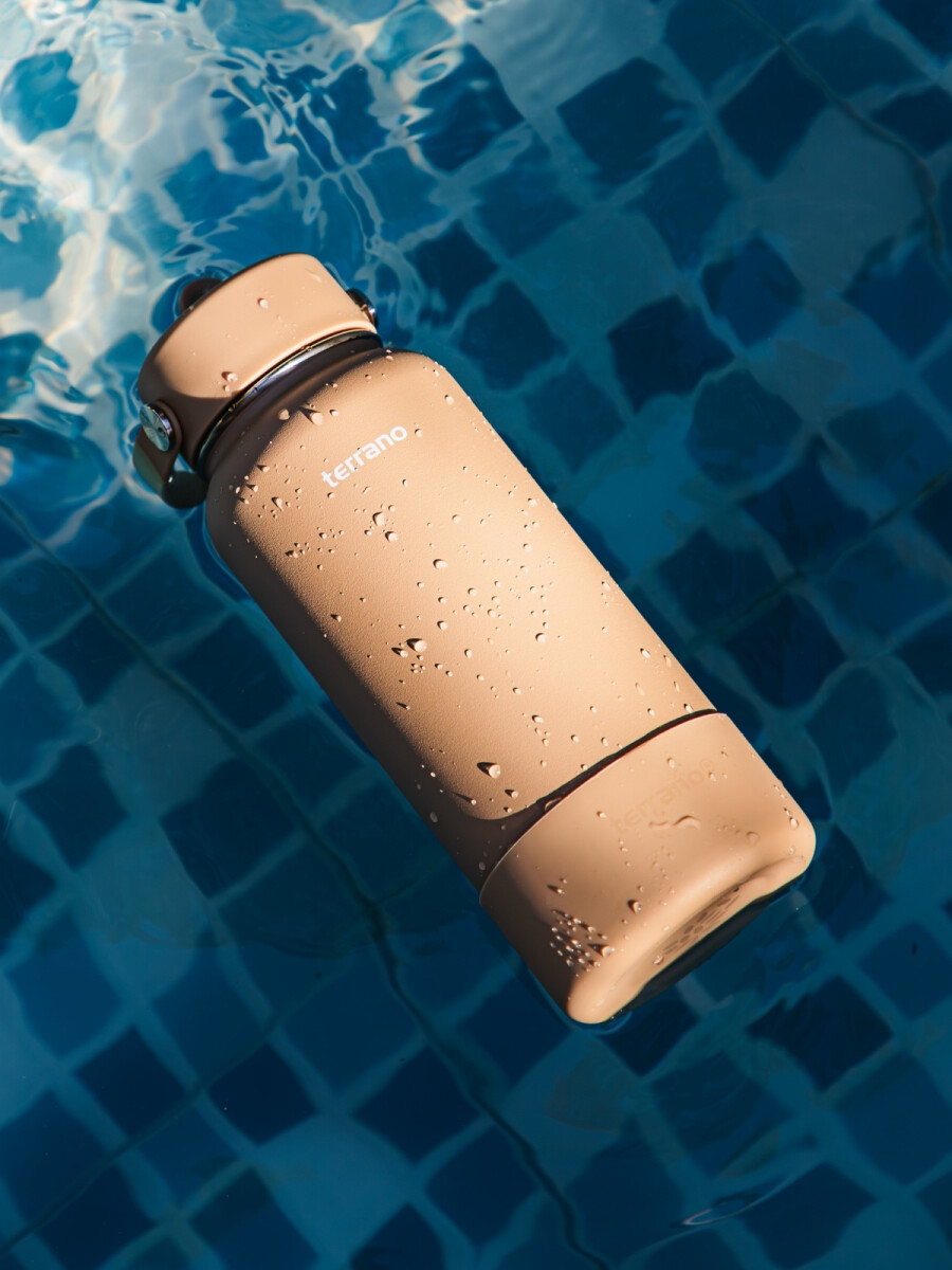 Botella Térmica con Pico 950mL. - Arena 