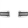 Brazalete Tres Líneas - Plata y Oro - PU5162 sinpiedra