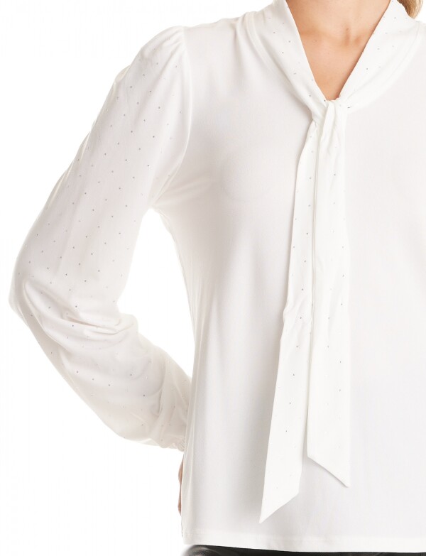 Blusa Lazo & Strass CRUDO