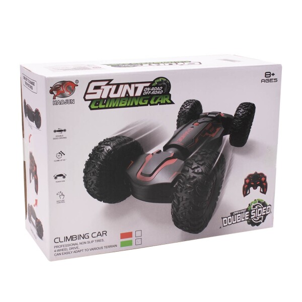 Auto Stunt a Control Remoto y por Gestos con Giro 180° Rojo 1