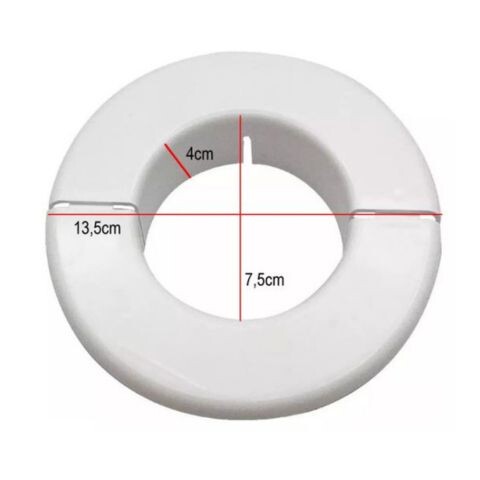 Cubierta Salida Caño Aire Acondicionado Embellecedor 13,5 Cm