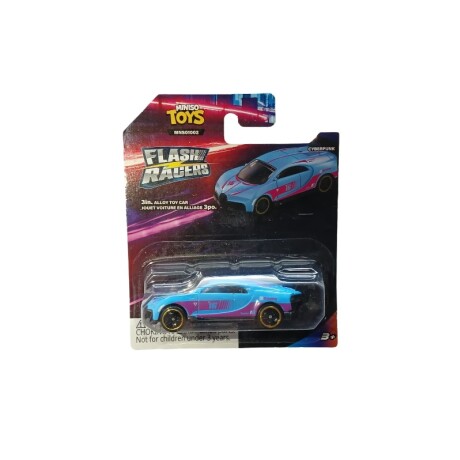 Auto de colección cyberpunk celeste