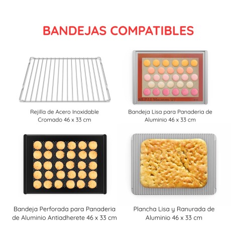 Horno convector Anna 4 bandejas Horno convector Anna 4 bandejas