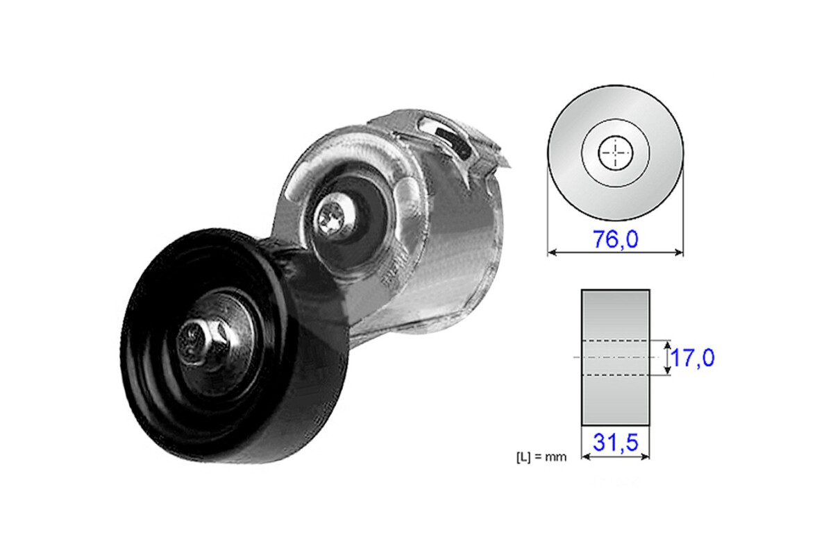 Tensor De La Correa Ford Ranger 4X2/Ranger 4X4 95-98 Tensor De La Correa Ford Ranger 4X2/Ranger 4X4 95-98