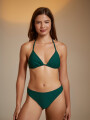 Top+bikini Twist Verde Oscuro
