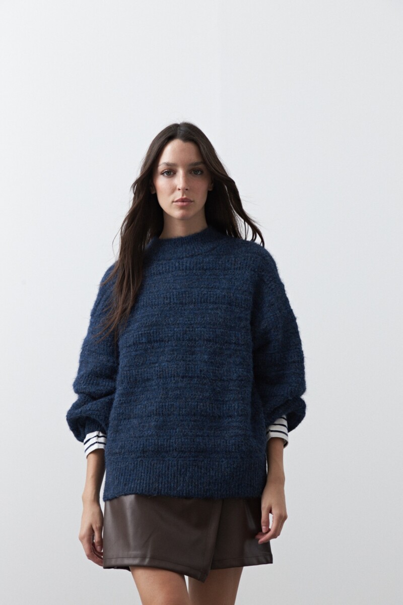 SWEATER NEVADA Azul Marino