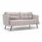 Sillón Sofá Triunfo 3 Cuerpos Beige