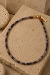 Camo Necklace Blanco / Azul