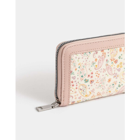 Billetera Estampada Estampado Flores