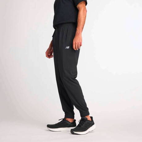 Pantalón Largo Active Woven Jogger de Hombre Negro