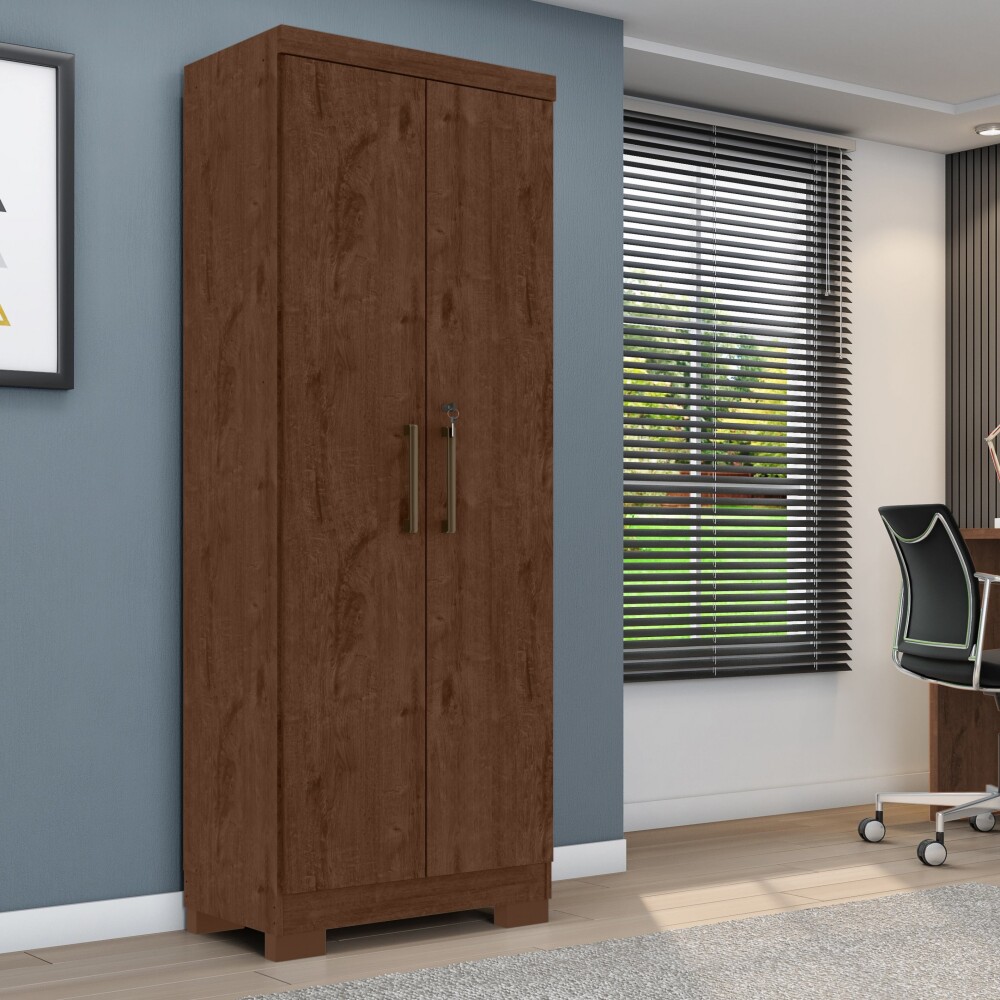 Armario Multi-uso Max Plus 2 Puertas Jacaranda