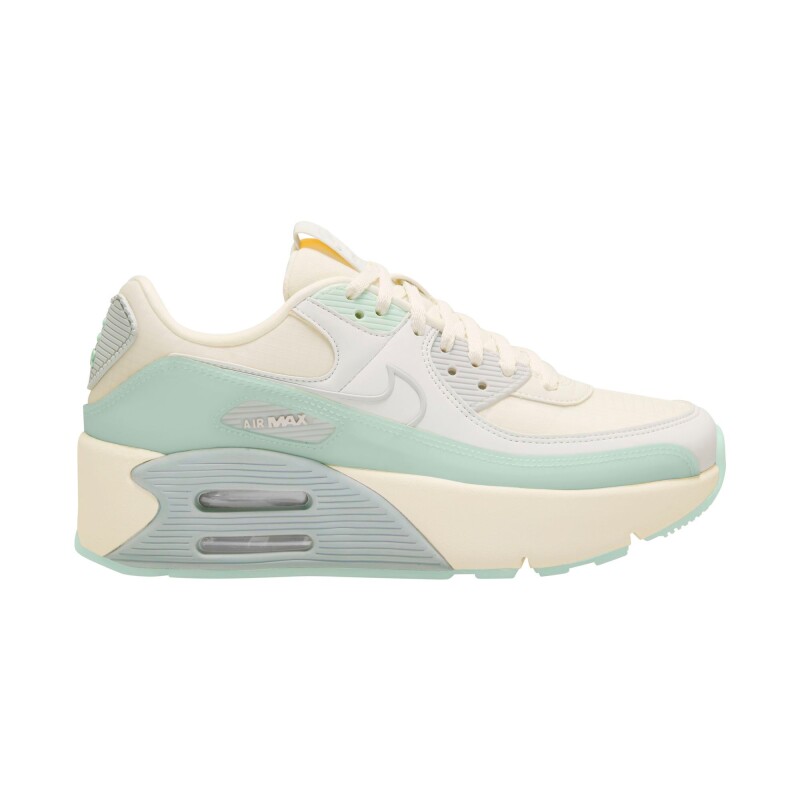 Championes Air Max 90 Lv8 de Mujer Crema