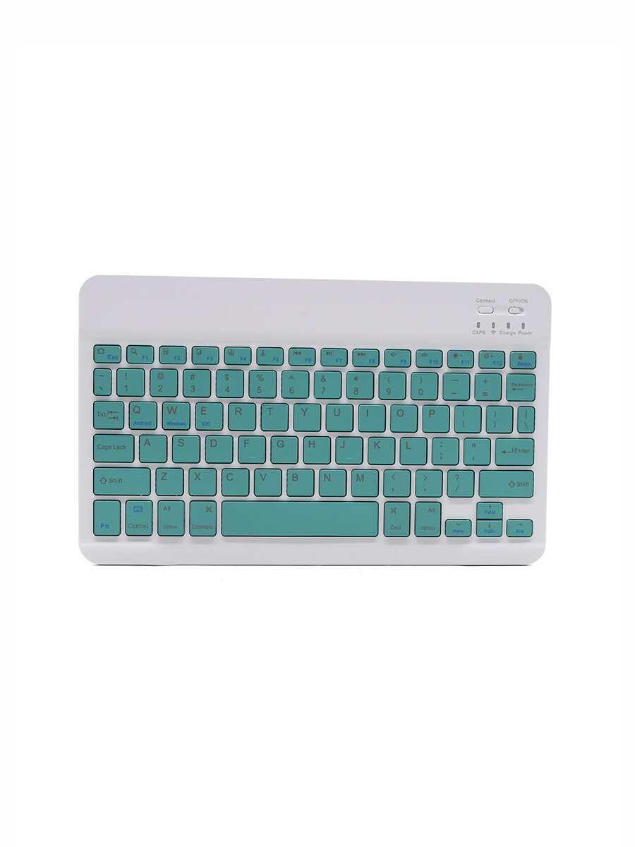 TECLADO INALAMBRICO - VERDE AQUA 