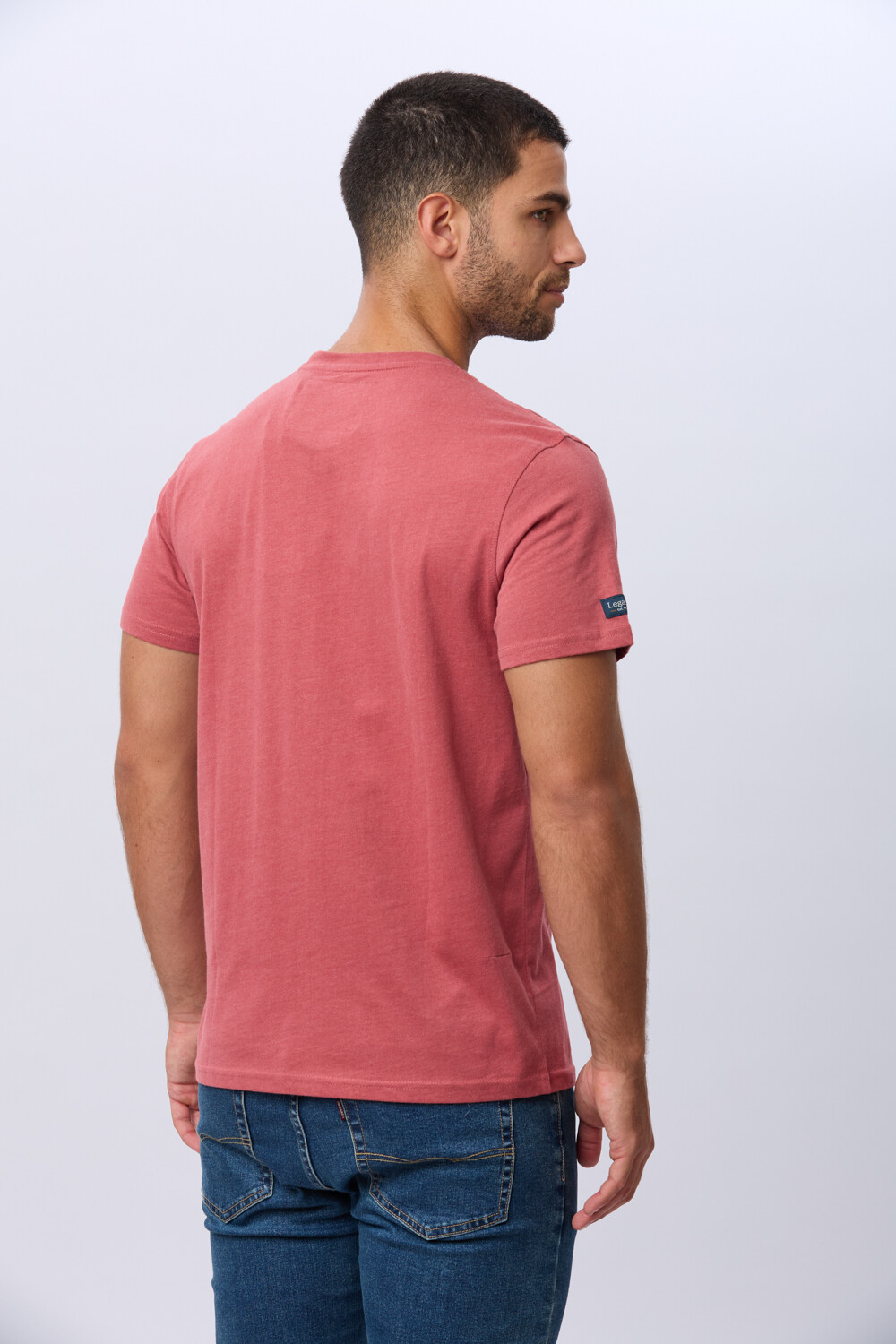 REMERA BÁSICA DE ALGODÓN Ladrillo