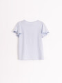 REMERA PAU CELESTE