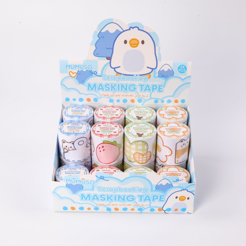 CINTA ADHESIVA PARA SCRAPBOOKING CON MOTIVOS DE ANIMALES CINTA ADHESIVA PARA SCRAPBOOKING CON MOTIVOS DE ANIMALES