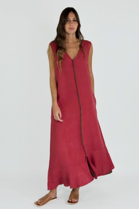VESTIDO CAMILA Rojo