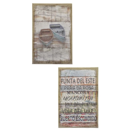 CUADRO ARPILLERA DIF. DIEÑOS 40X60X2.5CM 18438 Q12 CUADRO ARPILLERA DIF. DIEÑOS 40X60X2.5CM 18438 Q12