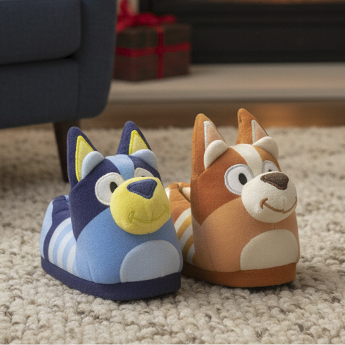 Pantufla Infantil Stitch con Forma 3D Talle 24 al 27 