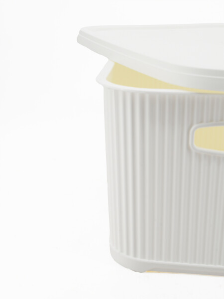 CAJA ORGANIZADORA CON TAPA BLANCO