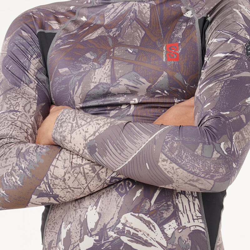Lycra Rip Curl Search Upf Perf Hood - Multicolor Lycra Rip Curl Search Upf Perf Hood - Multicolor
