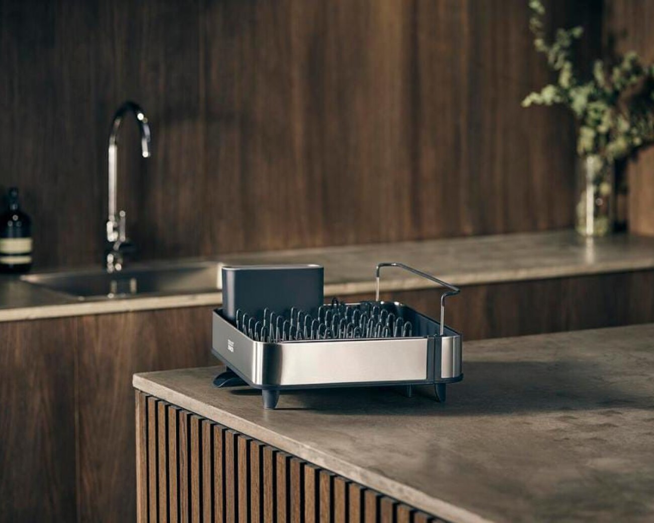 Escurridor extensible - con recubrimiento antihuellas Escurridor extensible - con recubrimiento antihuellas