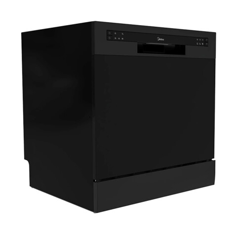 Lavavajillas Midea Wqp83802 Gb 8 C LAVAVAJILLAS MIDEA WQP8393802GB NEGRO
